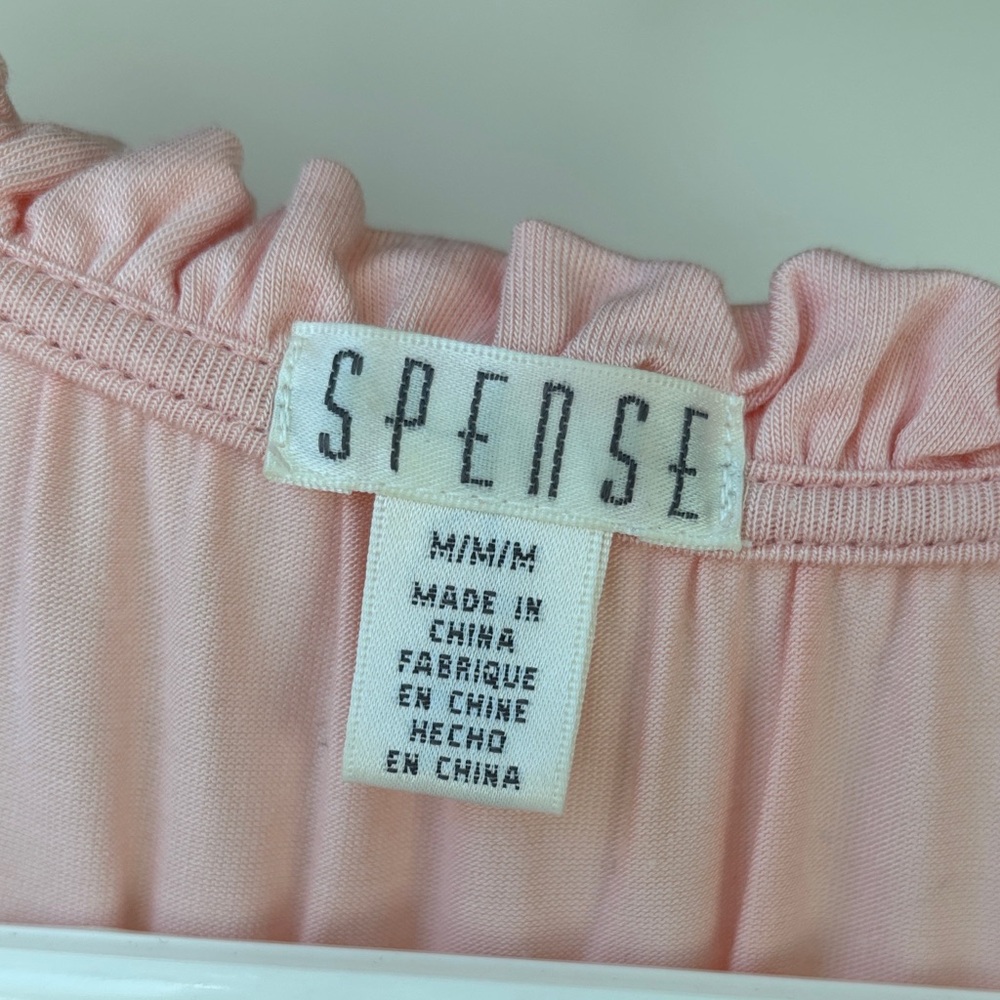 Spense Light Pink Ruffled Blouse - Picture 2 of 4